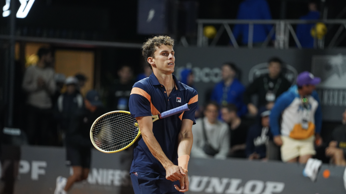 Imagen de Cerúndolo brilló en su debut en el YPF Buenos Aires Challenger 2024